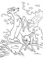 kolorowanki Bambi Disney malowanki do wydruku numer 53